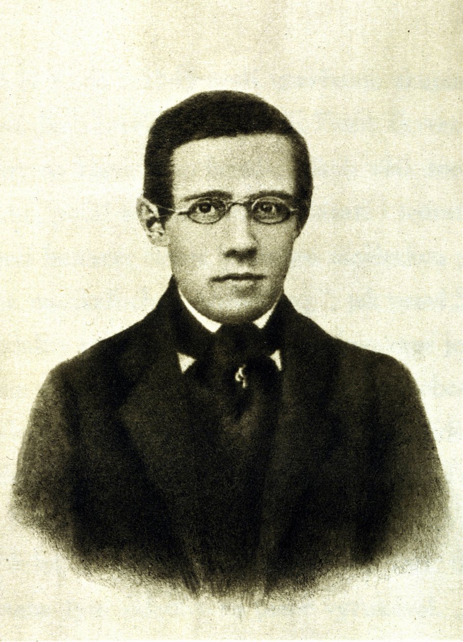 Portræt af Bedrich Smetana (1824-1884), tjekkisk komponist og pianist af Unknown artist