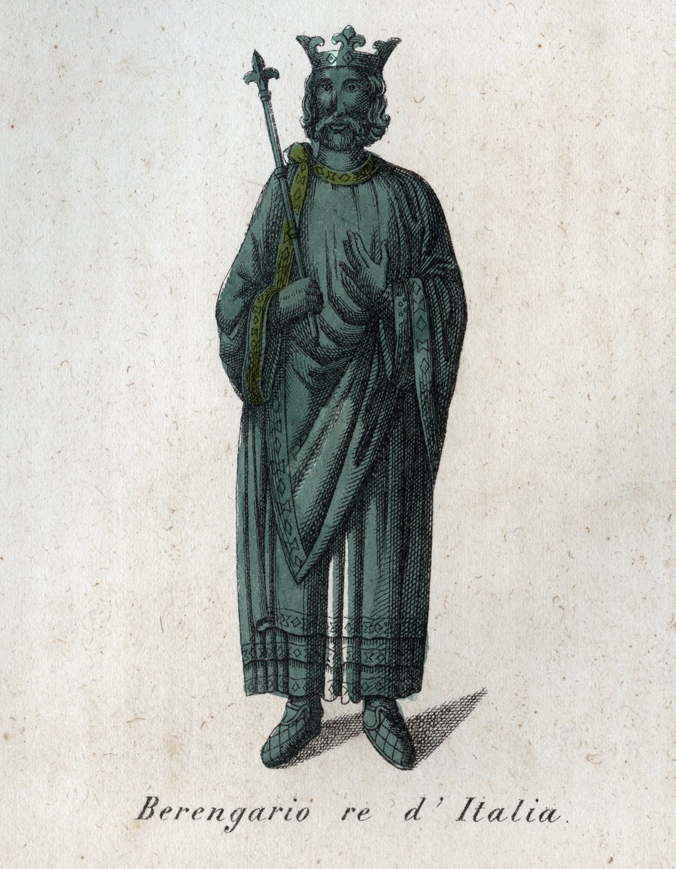 Portræt af Berengar II, konge af Italien (900-966) - Berenger II ou ou ou Berenger d