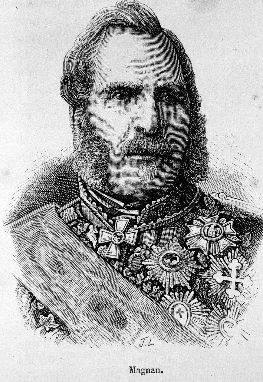 Portræt af Bernard Pierre Magnan (1791-1865), marechal fra Frankrig. af Unknown artist