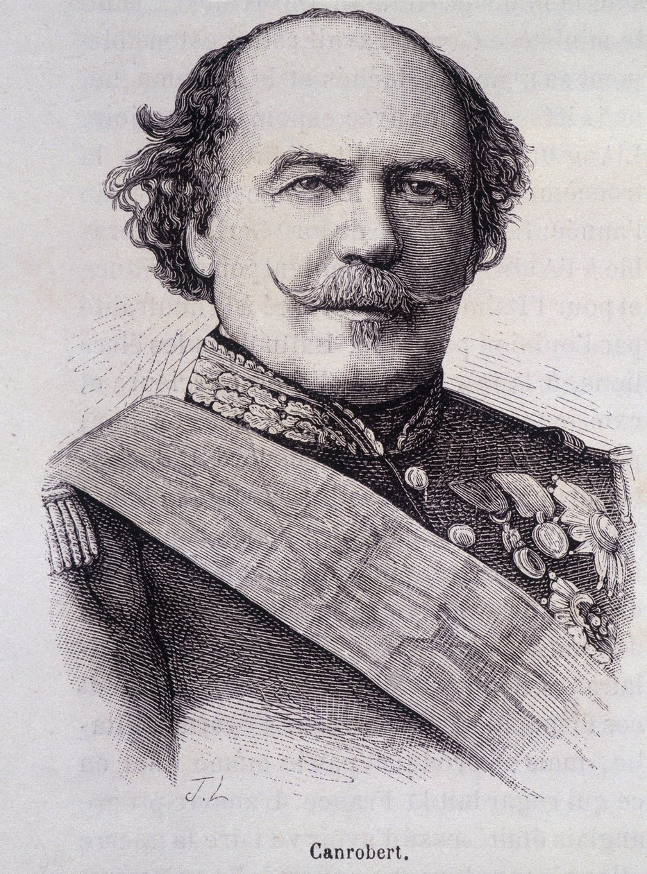 Portræt af Canrobert af Unknown artist