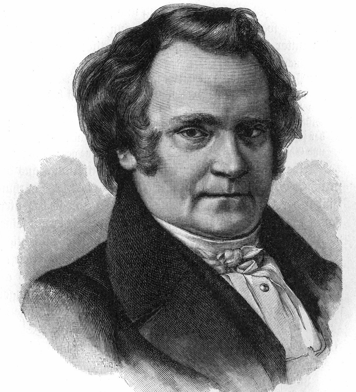 Portræt af Carl (Karl) Leberecht Immermann (1796-1840) tysk digter, romanforfatter og magistrat. af Unknown artist