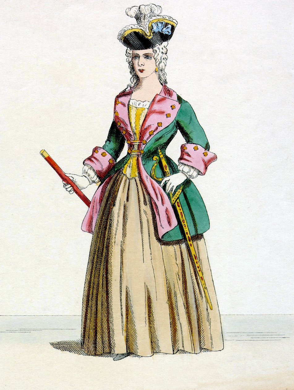 Portræt af Catherine II (1729-1796), imperator af Rusland. af Unknown artist
