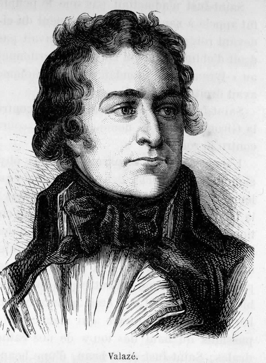 Portræt af Charles Eleonor Dufriche de Valaze, dit Dufriche-Valaze (1751-1793), fransk politiker. af Unknown artist
