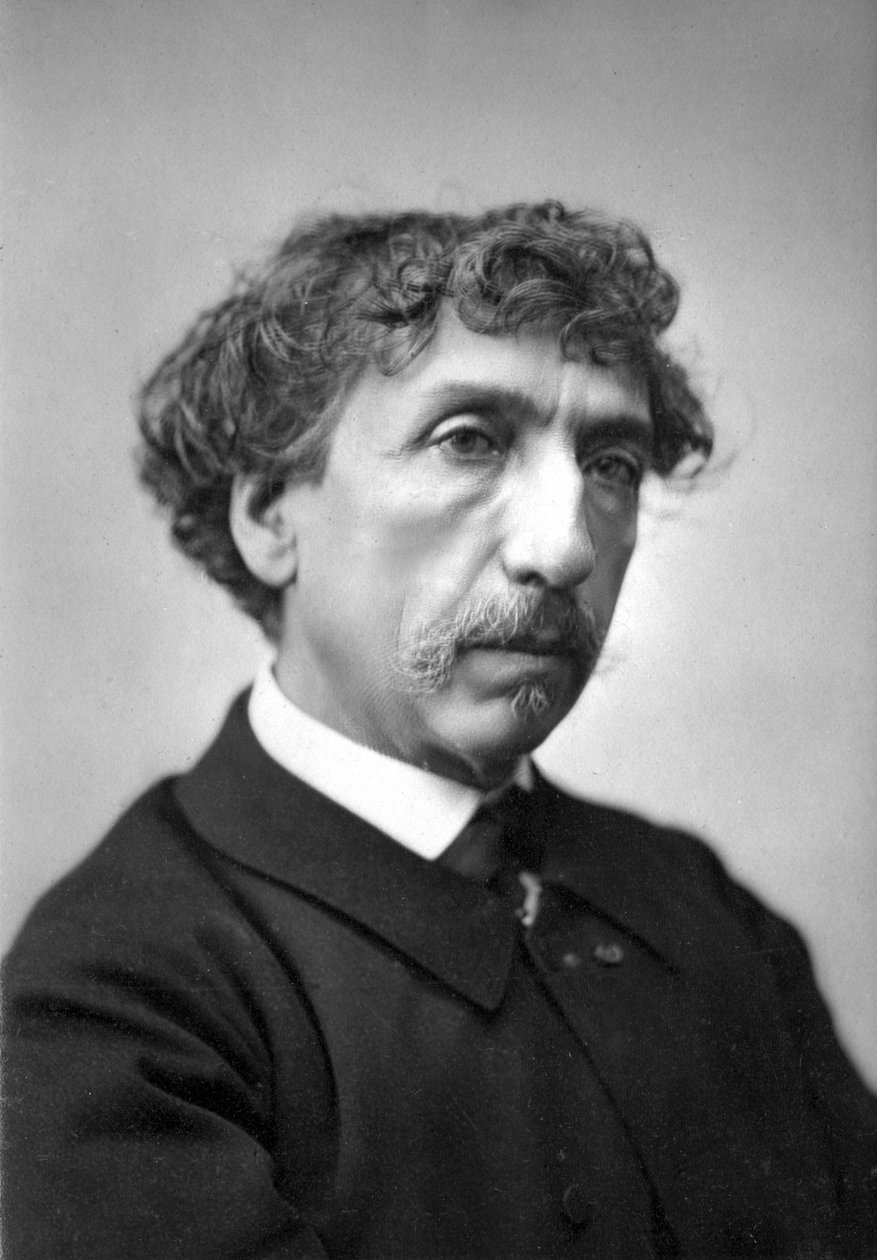 Portræt af Charles Garnier (1825 - 1898). af Unknown artist