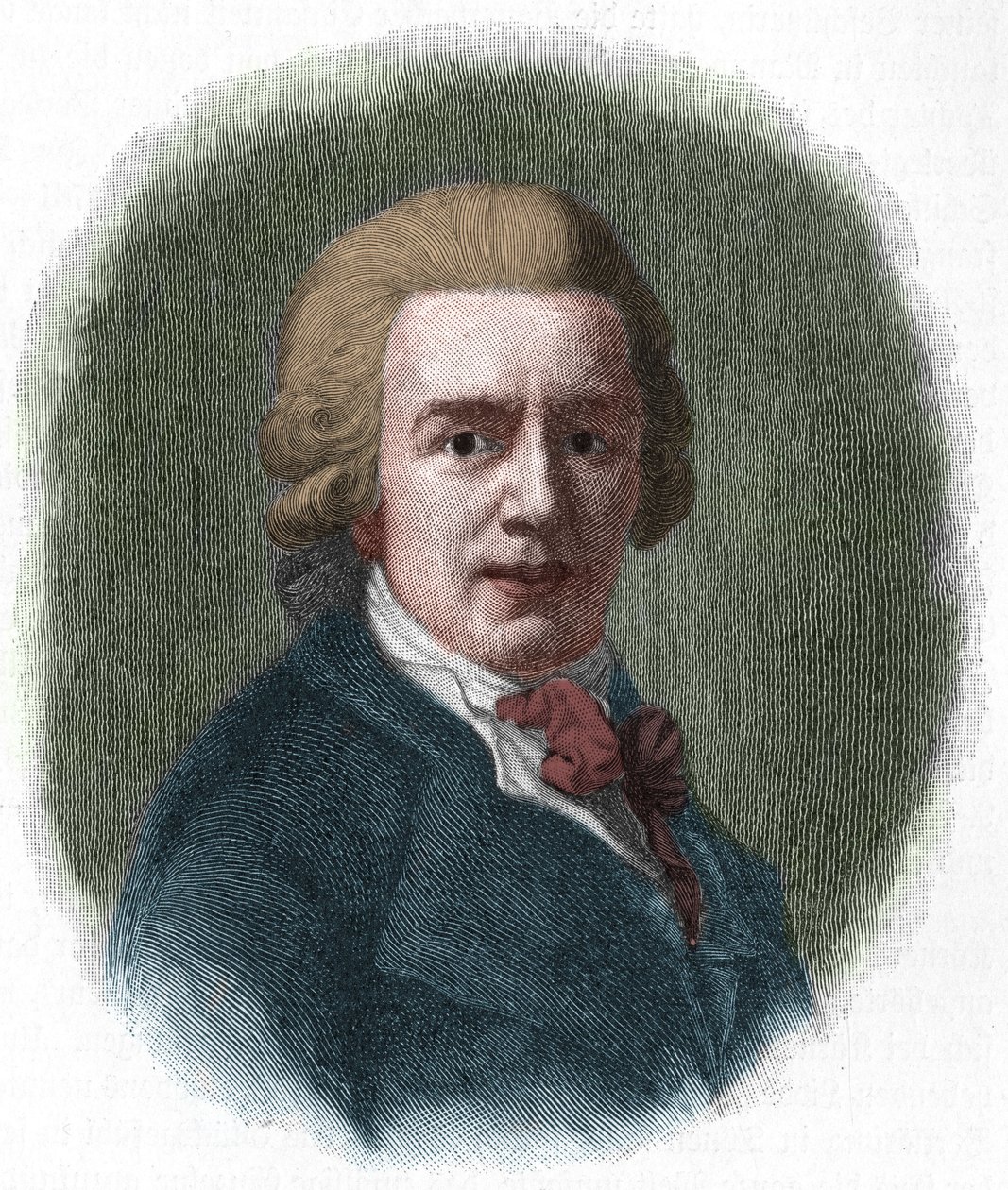 Portræt af Christian Gottfried Korner (1756-1831) tysk jurist, ven af Friedrich Schiller. af Unknown artist