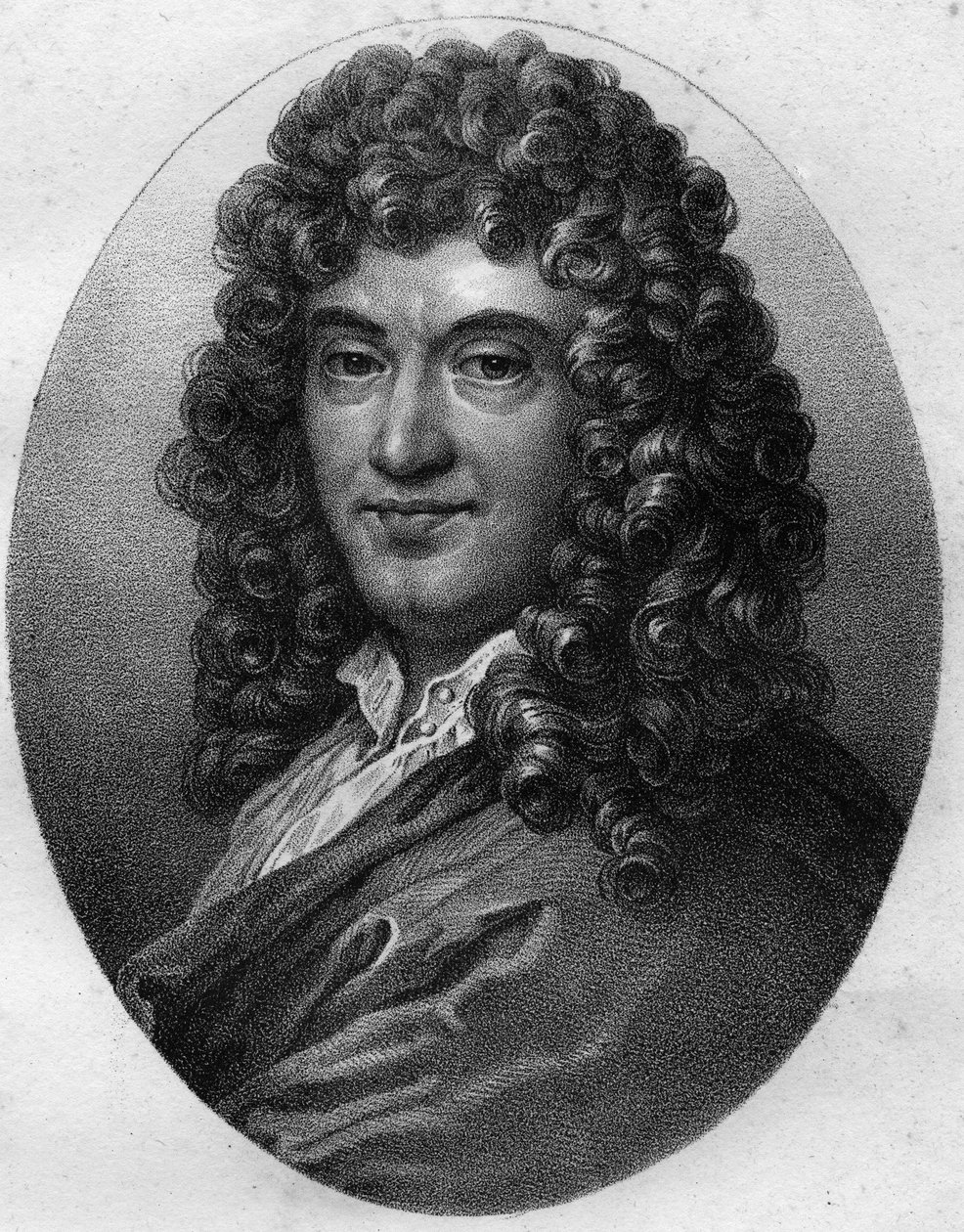 Portræt af Claude Perrault (1613-1688), fransk arkitekt, læge og anatom af Unknown artist