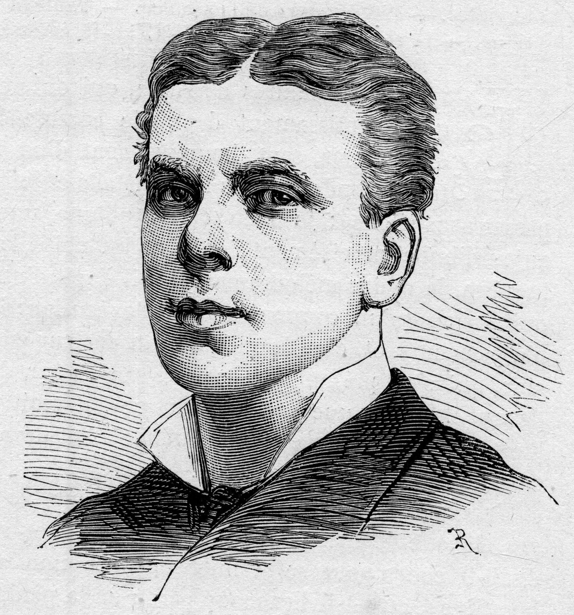 Portræt af Constant Poppy (kendt som Coquelin af Unknown artist