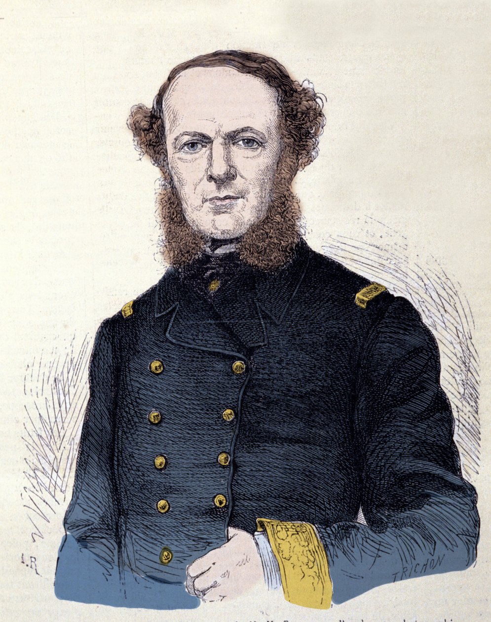 Portræt af grev Carlo af Persano Pellion (1806-1883), patriot af det italienske forenes. af Unknown artist