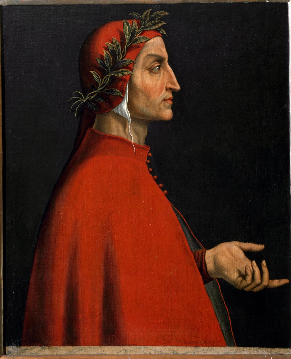 Portræt af Dante Alighieri (maleri) af Unknown artist