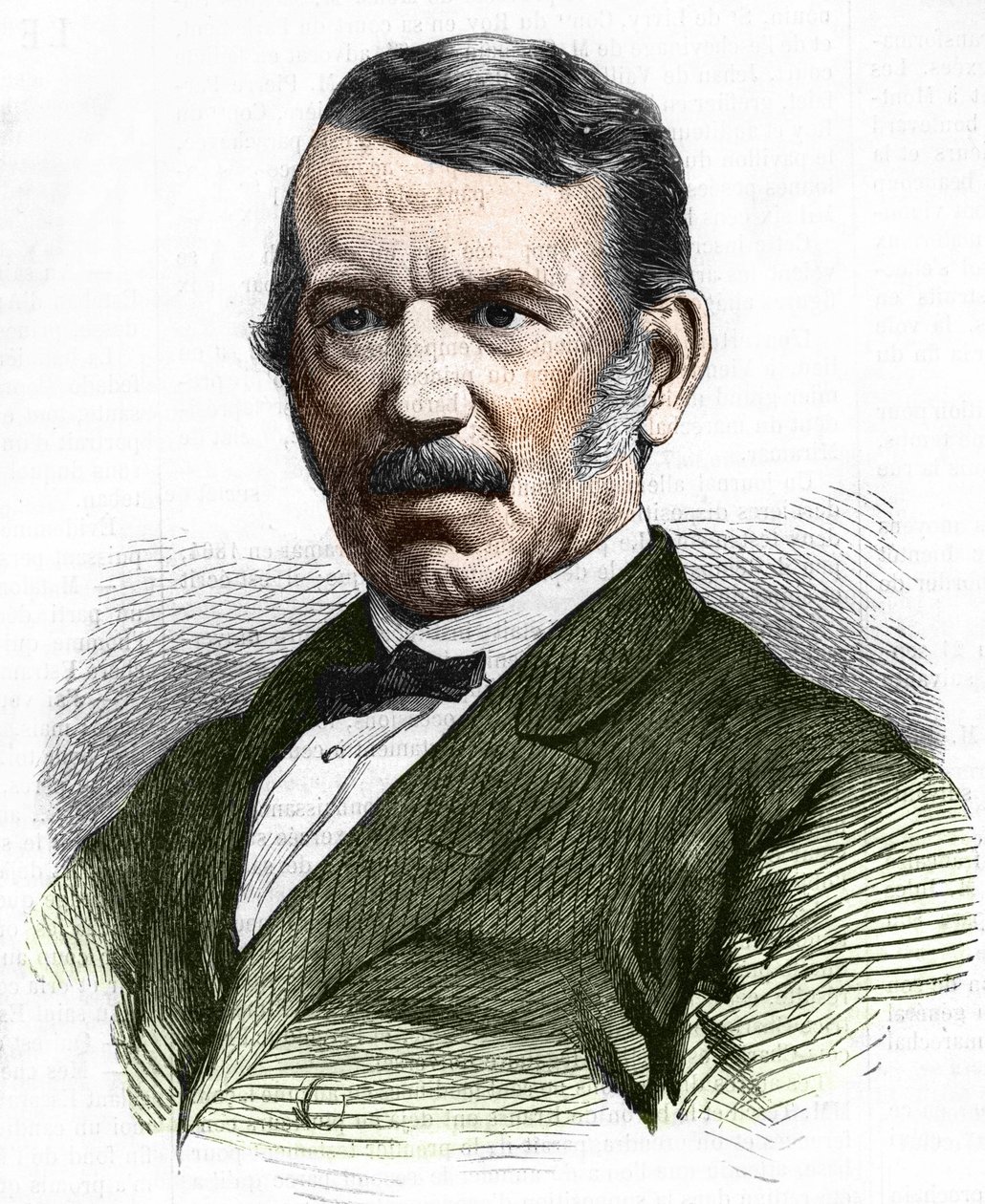 Portræt af David Livingstone (1813 - 1873). af Unknown artist