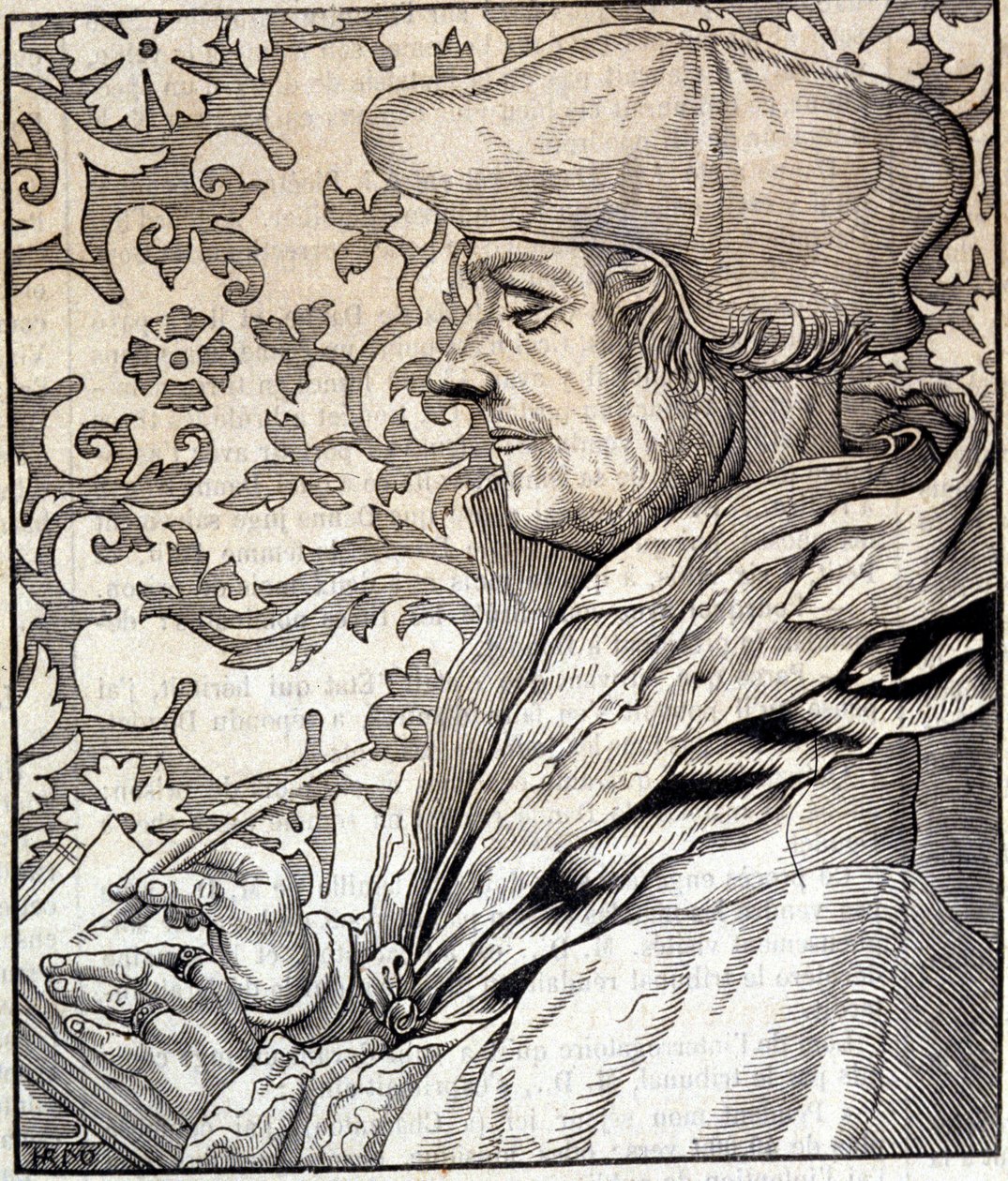 Portrait of Didier Erasmedani af Unknown
