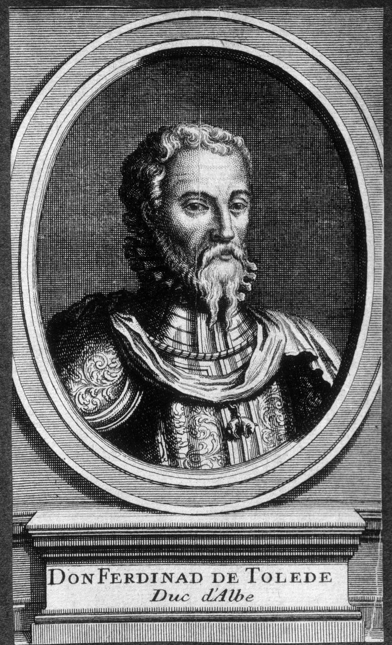 Portræt af Don Ferdinand af Toledo, hertug af Alba - n.d. af Unknown artist