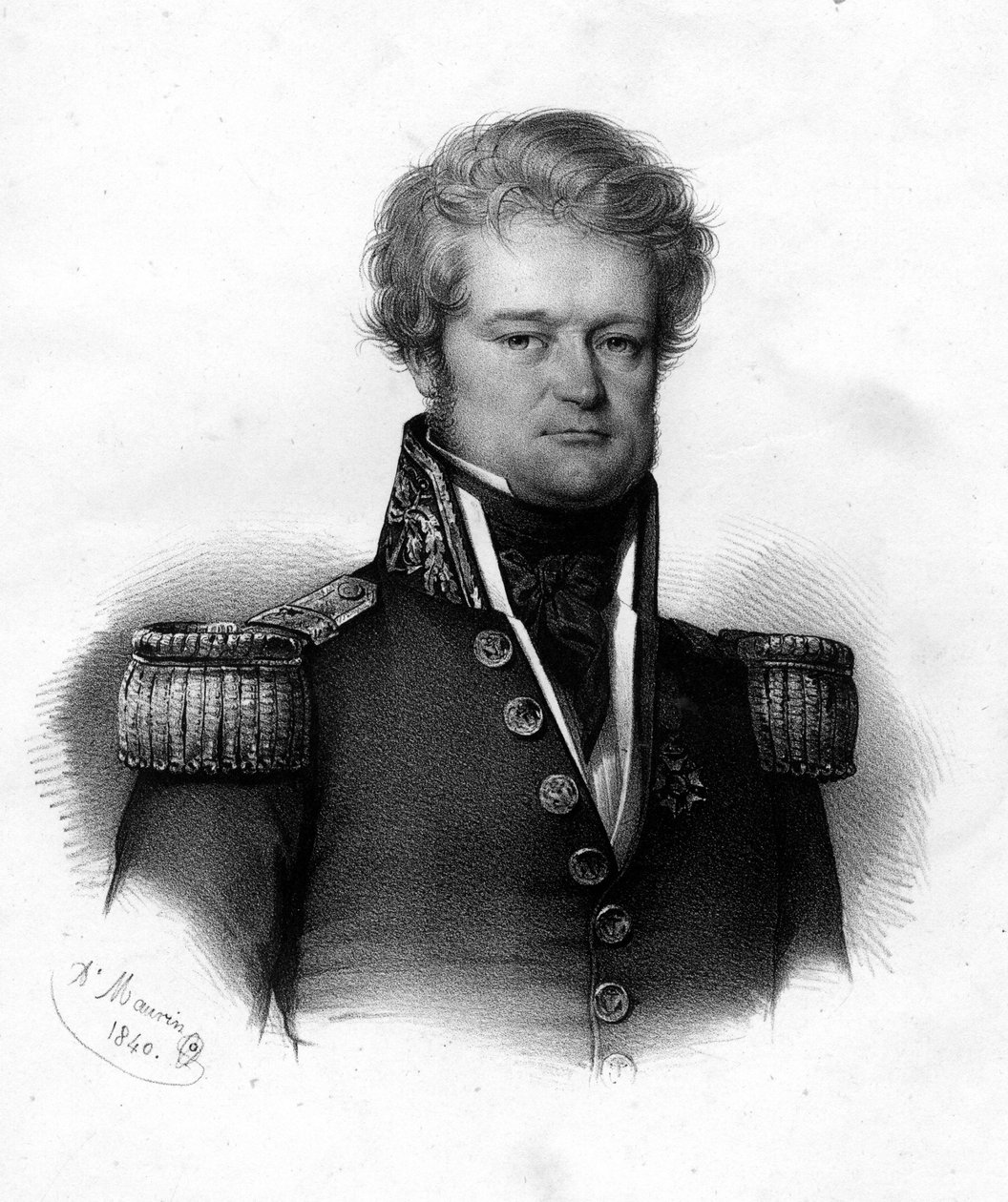 Portræt af Dumont d