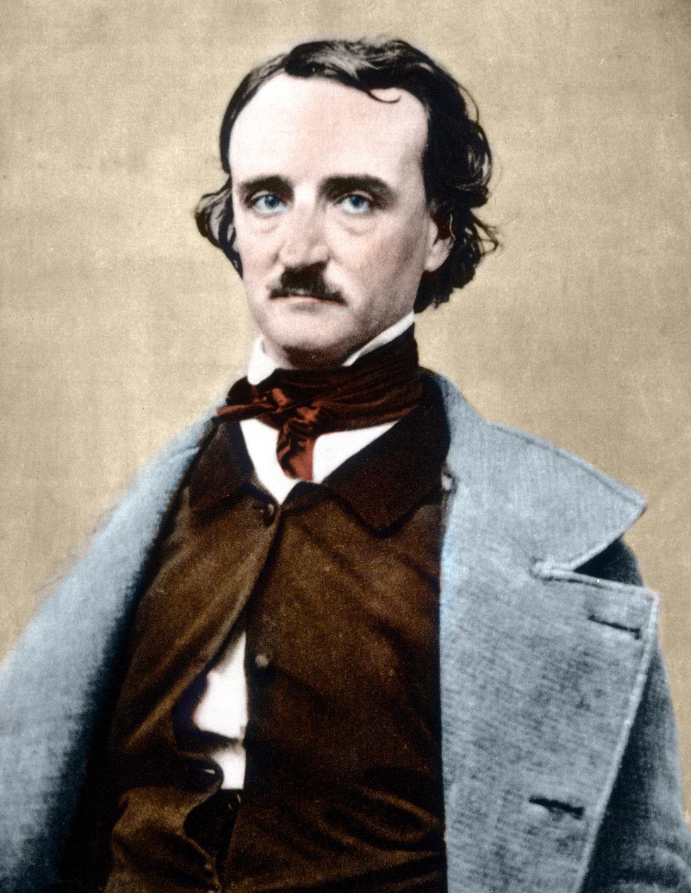 Portræt af Edgar Allan Poe (1809-1849), amerikansk forfatter. af Unknown artist