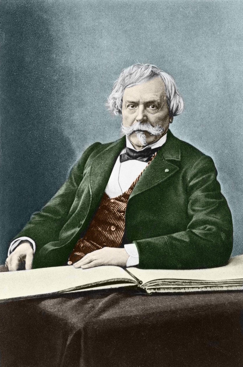 Portræt af Edmond Huot de Goncourt (1822 - 1896), fransk historiker og forfatter. af Unknown artist