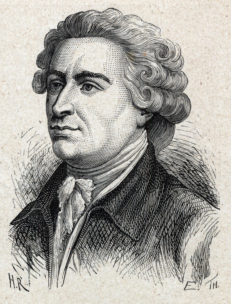 Portræt af Edmund Burke (1729-1797), irsk politiker og filosof. af Unknown artist