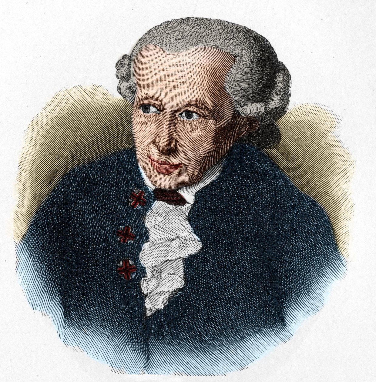 Portræt af Emmanuel Kant (Immanuel Kant af Unknown artist