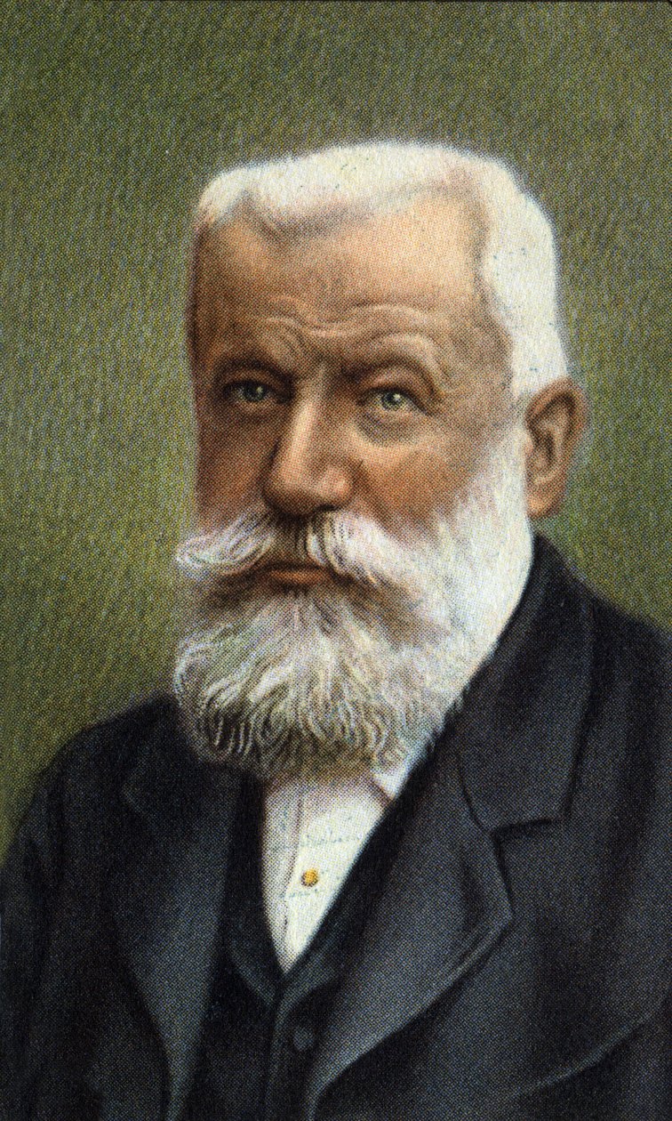 Portræt af Fernand Forest, fransk opfinder. af Unknown Artist