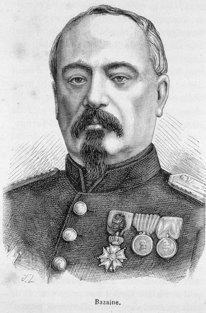 Portræt af Francois Achille Bazaine (Francois-Achille af Unknown artist