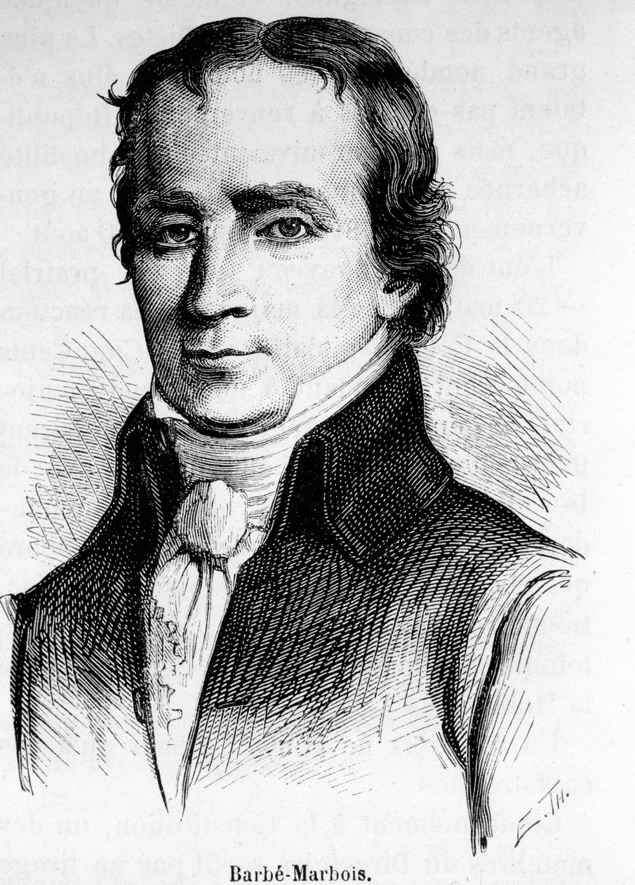 Portræt af Francois Barbe-Marbois (Barbe Marbois af Unknown artist