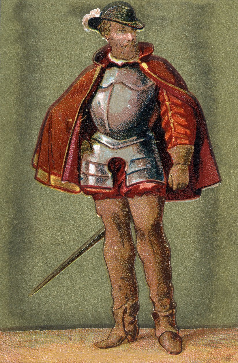 Portræt af Francois I af Lorraine (1519-1563), hertug af Guise og hertug af Aumale, endda af Frankrig. af Unknown artist