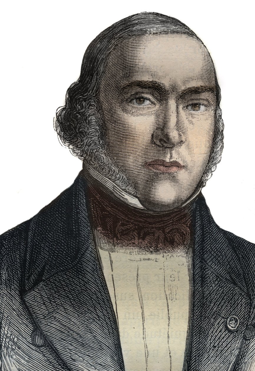 Portræt af Francois Jean Leon de Maleville, kendt som Leon de Maleville (1803, -1879), fransk politiker. af Unknown artist