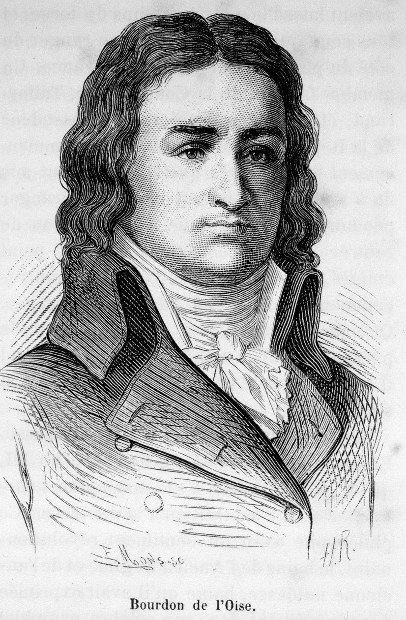 Portræt af Francois Louis Bourdon dit "" de l