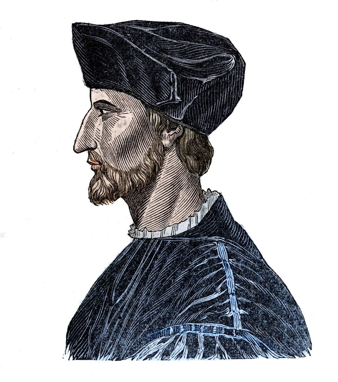 Portræt af Francois Rabelais (1494-1553), fransk forfatter og læge. af Unknown artist