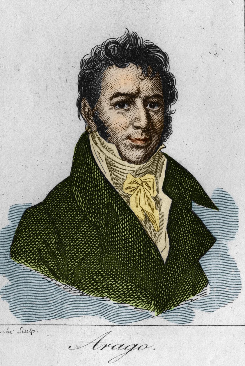 Portræt af Francois Arago. (1786-1853) af Unknown artist