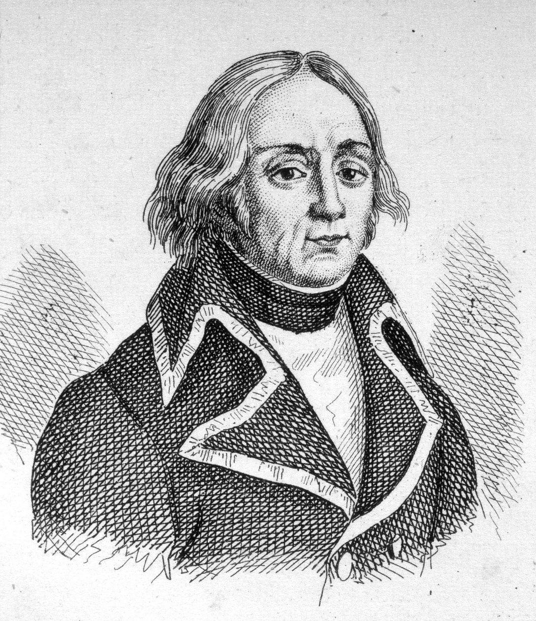 Portræt af François Christophe Kellermann, hertug af Valmy (1735 - 1820). af Unknown artist