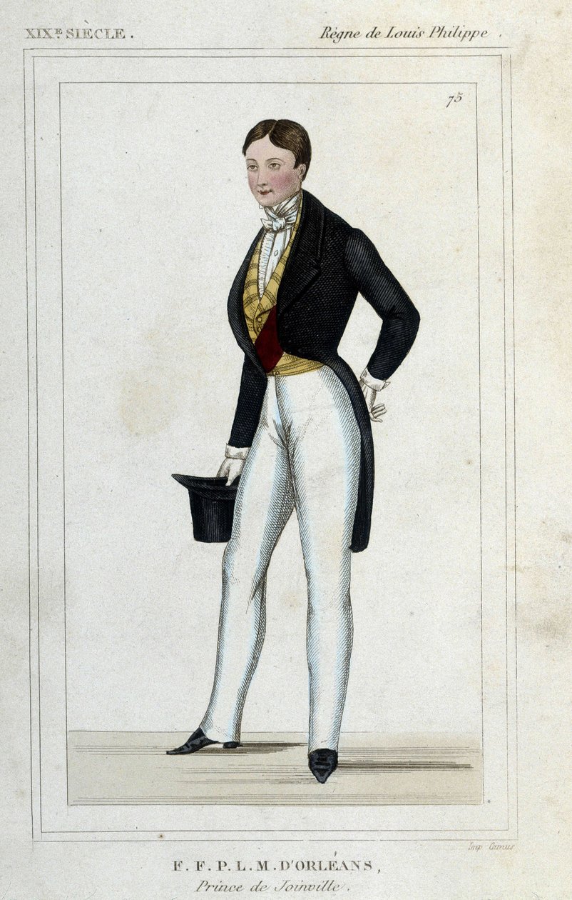 Portræt af François Ferdinand Philippe d