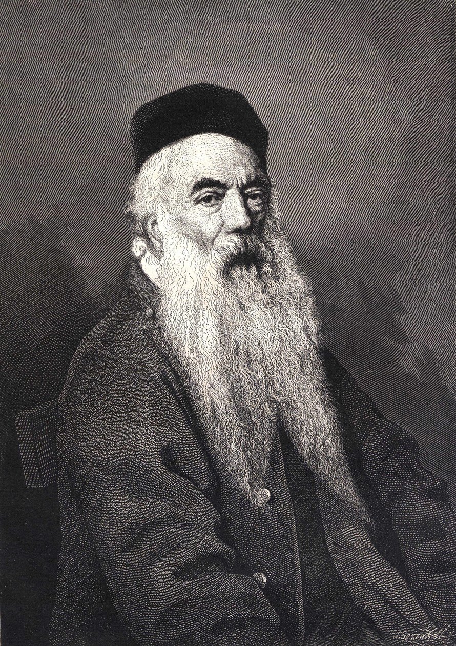 Portræt af François Rude (1784 - 1855) fransk billedhugger. af Unknown artist