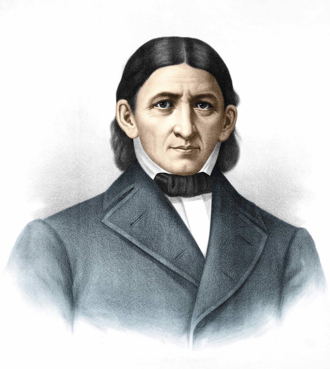 Portræt af Friedrich Fr¿Bel (1782 - 1852) tysk pædagog. af Unknown artist