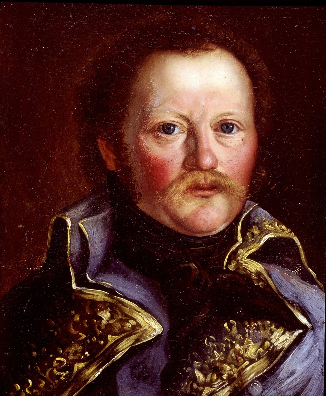 Portræt af General Custine (1740 - 1793). af Unknown artist