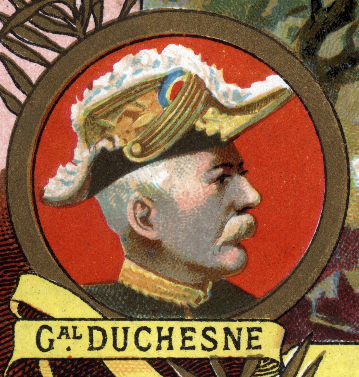 Portræt af general Jacques Charles Rene Achille DUCHESNE (1837-1918). af Unknown artist