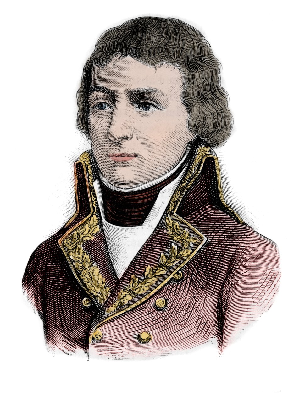 Portræt af general Leonard Mathurin Duphot 1769-1797 af Unknown artist