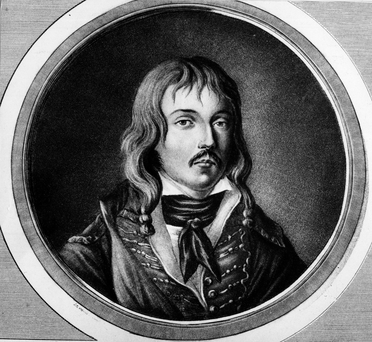 Portræt af General Marceau (Francois-Severin Desgraviers Marceau af Unknown artist