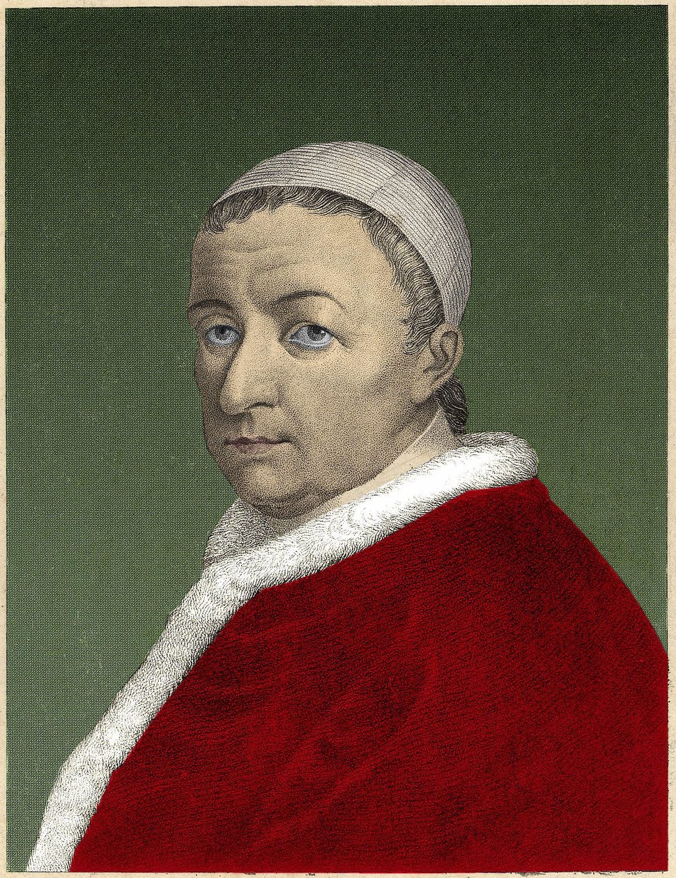 Portræt af Gioacchino PECCI, Leo XIII (1810 - 1903), 254. pave (1878 - 1903) af Unknown artist