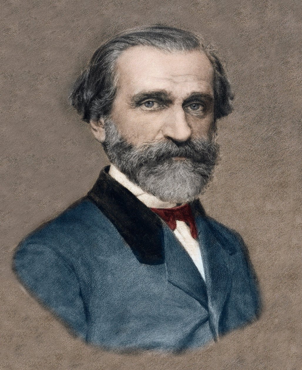 Portræt af Giuseppe Verdi af Unknown artist