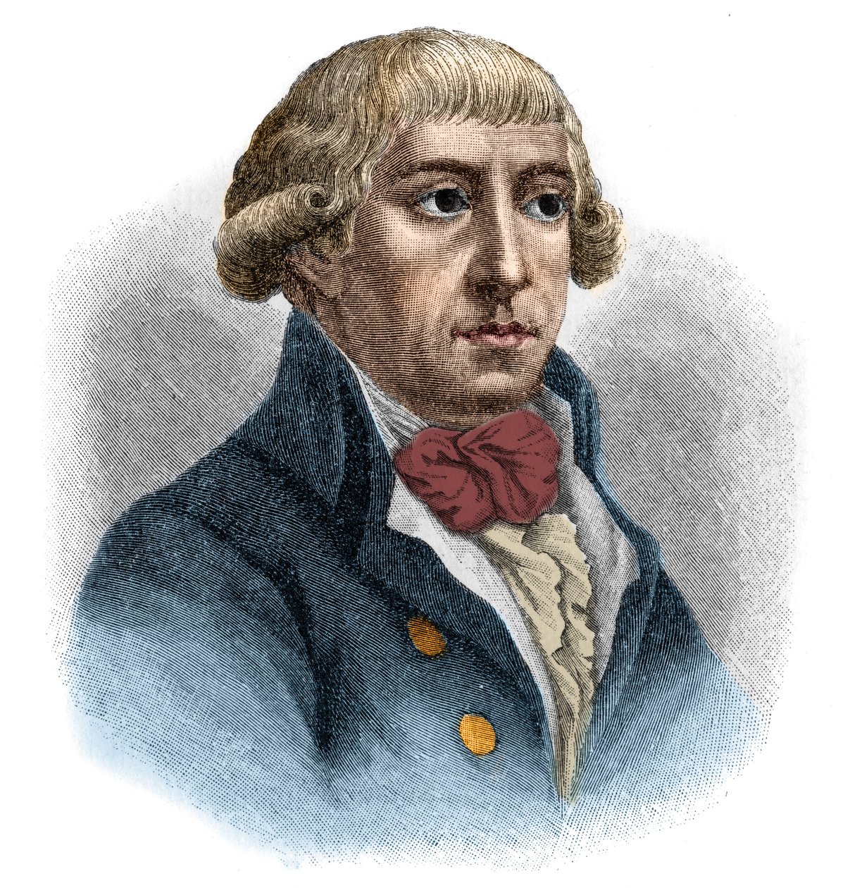 Portræt af Gottfried August Burger (Geoffroy Auguste Burger af Unknown artist