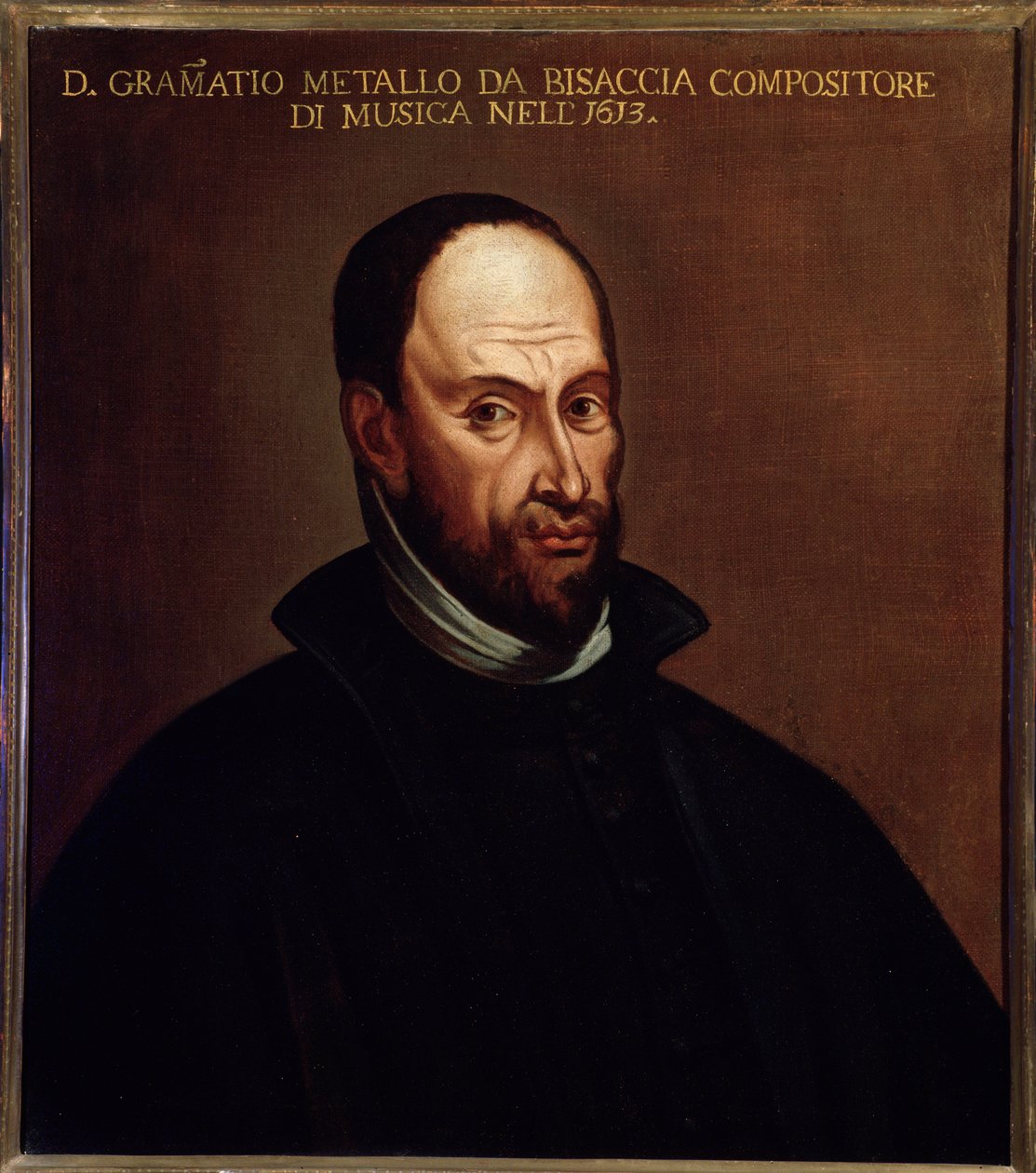 Portræt af Grammatio Metallo (maleri) af Unknown artist
