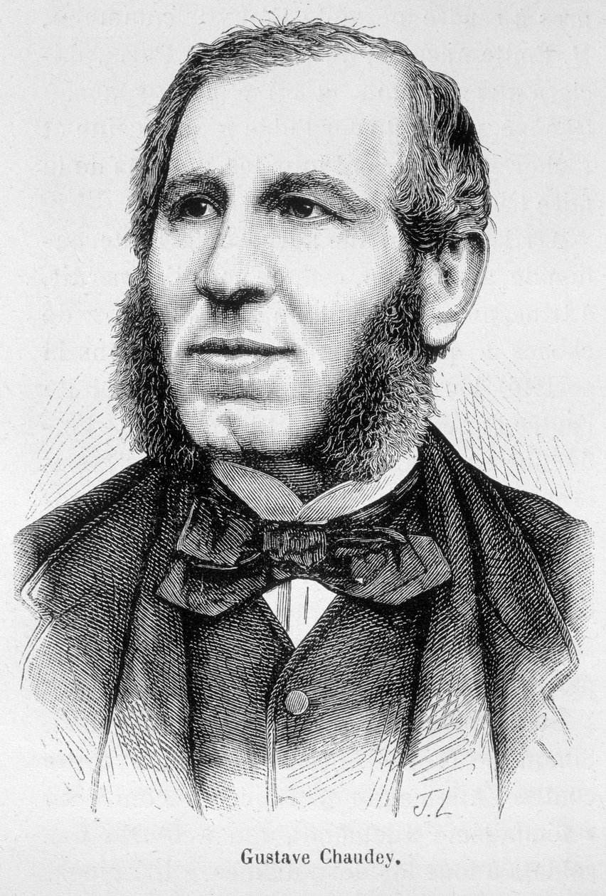 Portræt af Gustave Chaudey af Unknown artist