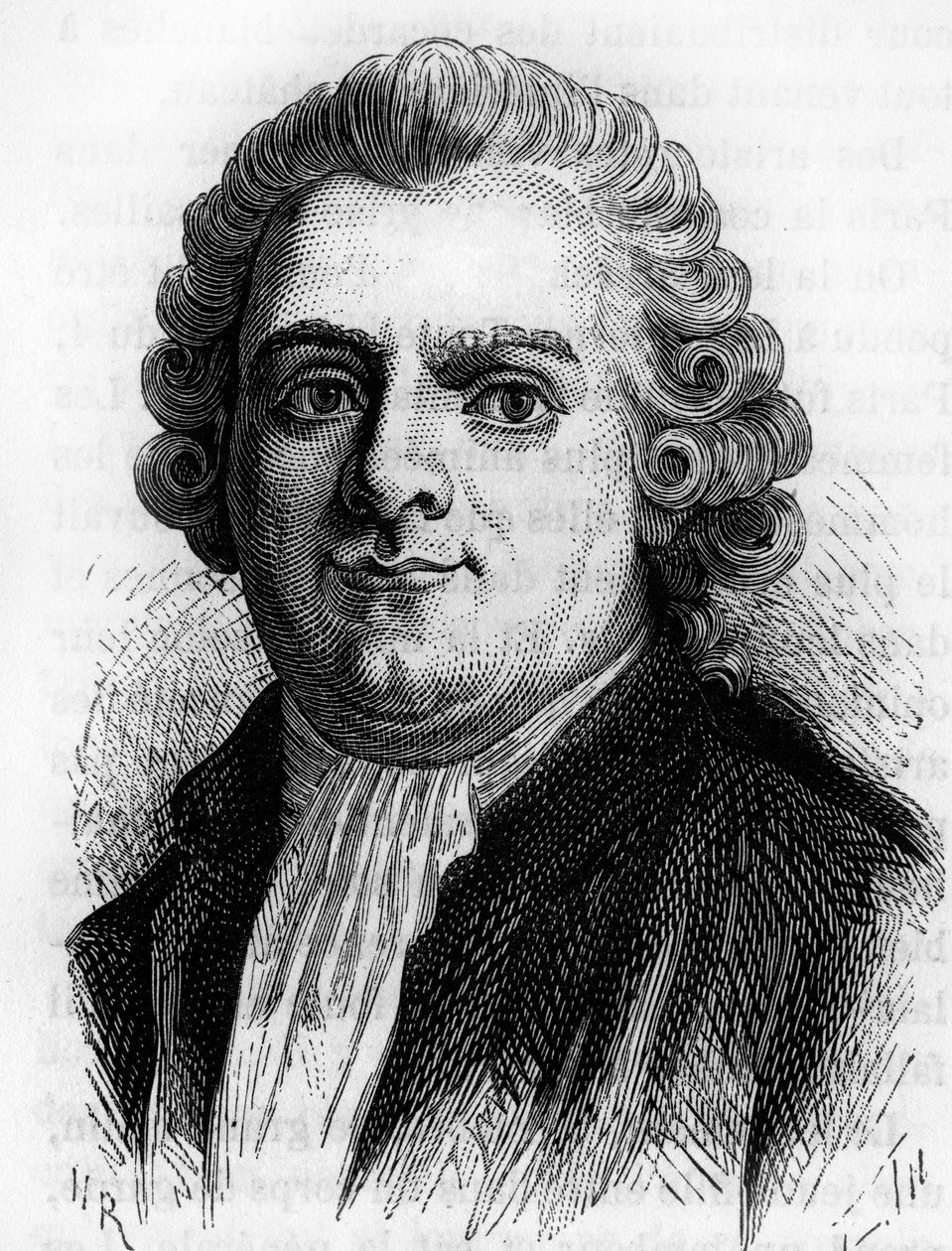 Portræt af Guy Jean Baptiste Target, fransk magistrat 1733-1807. af Unknown artist