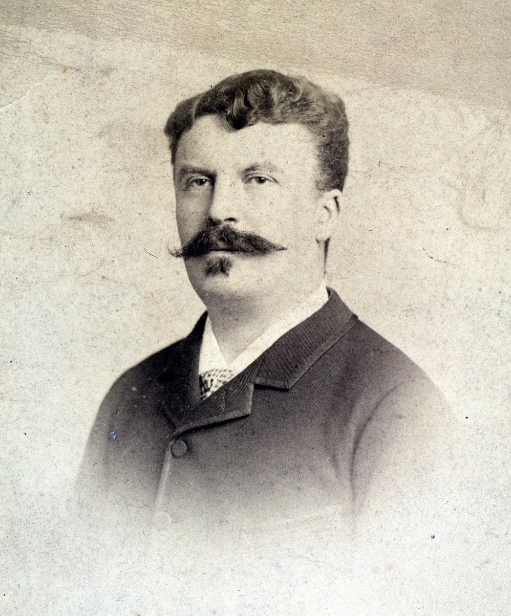 Portræt af Guy de Maupassant af Unknown artist