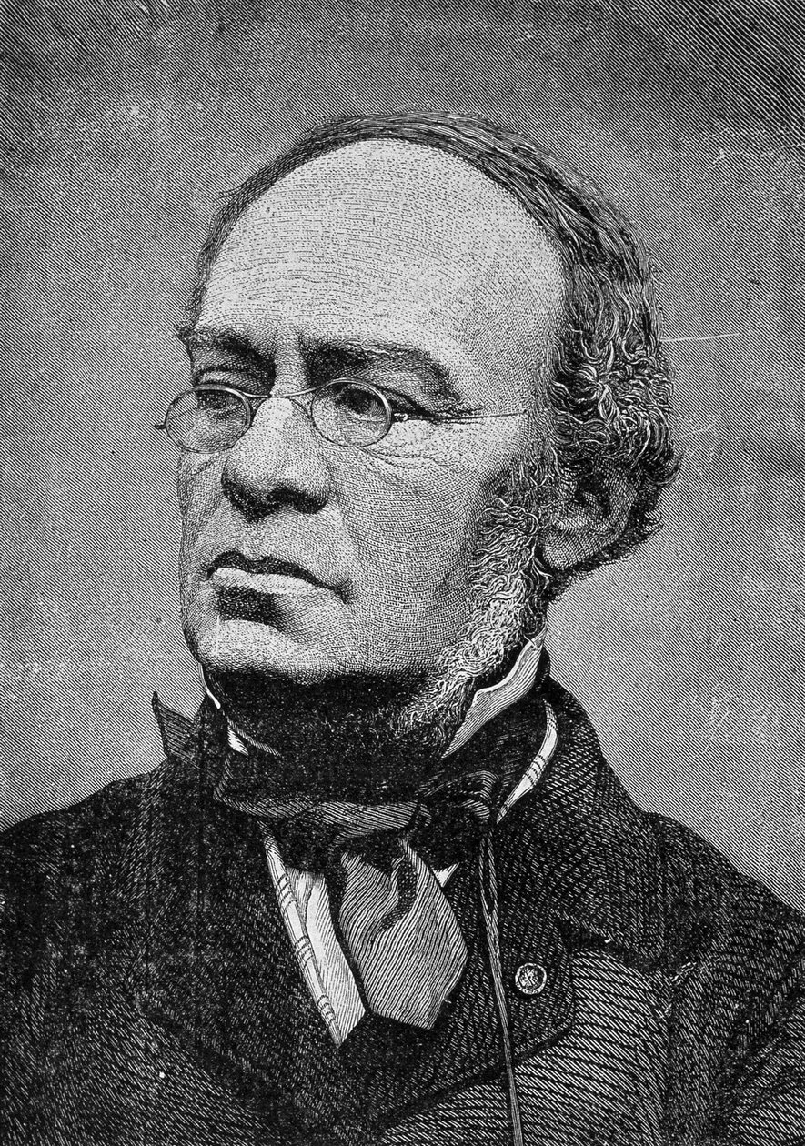 Portræt af Halevy sagde Jacques Fromental Levy, fransk komponist (1799-1862) af Unknown artist