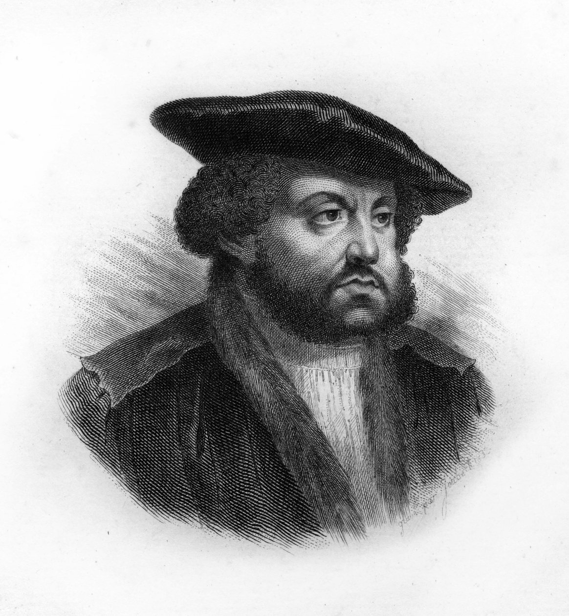 Portræt af Hans Holbein 1495-1554 af Unknown artist