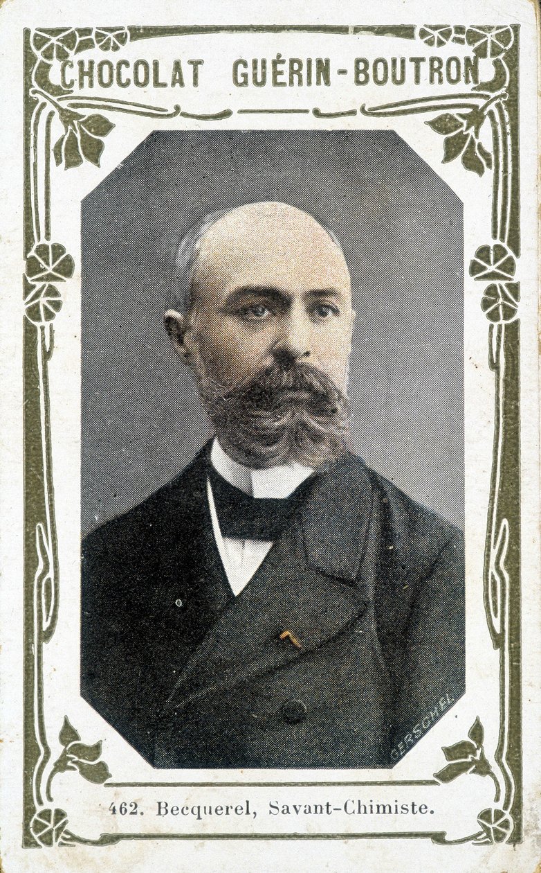 Portræt af Henri Becquerel (1852 - 1908), fransk fysiker. af Unknown artist