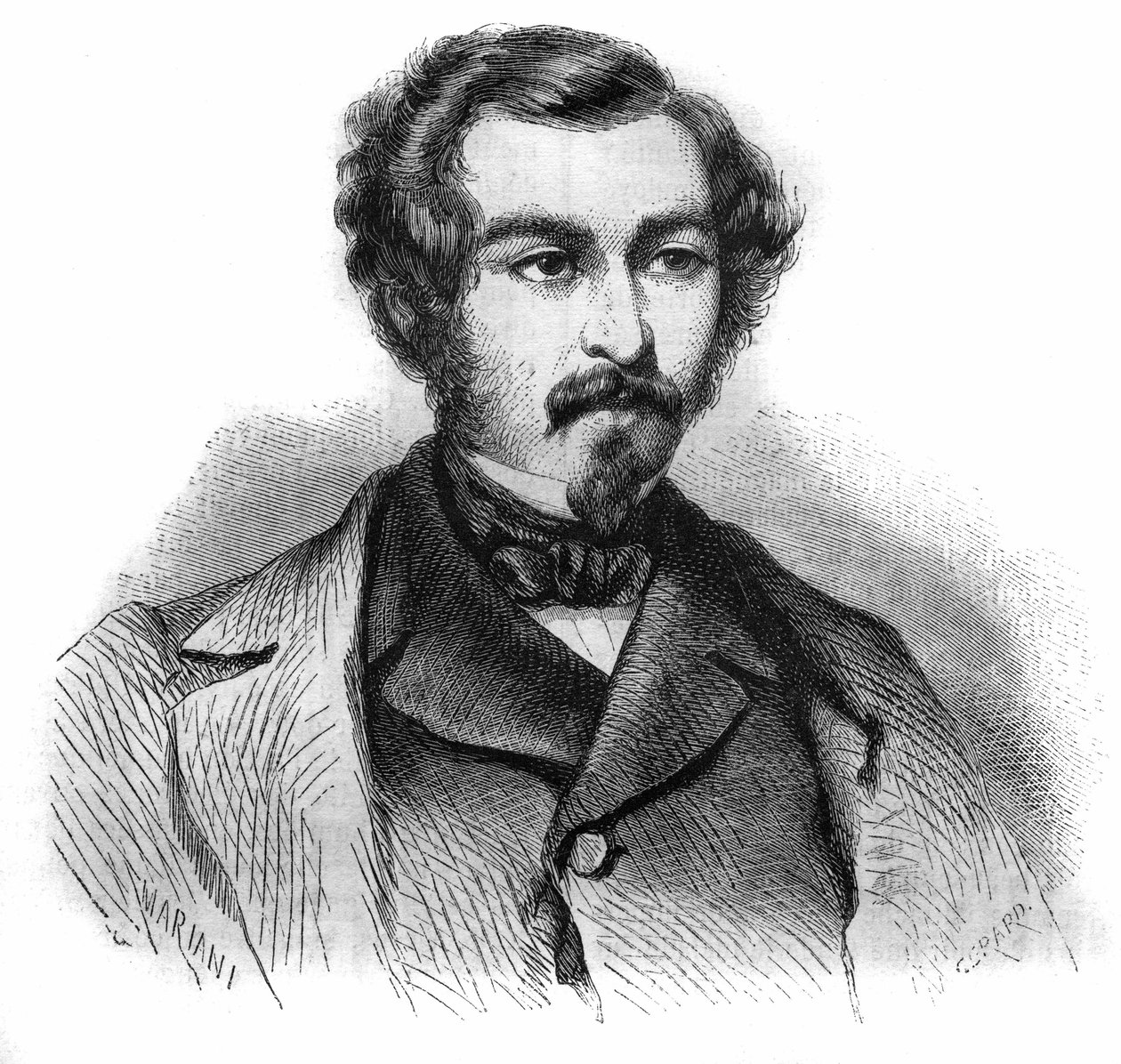 Portræt af Henri de Ruolz (1811-1887), fransk kemiker. af Unknown artist