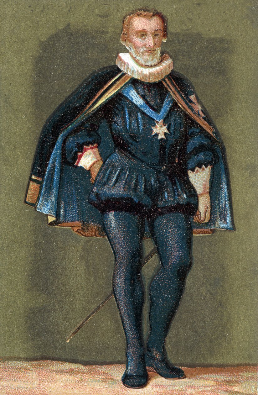 Portræt af Henrik IV, konge af Frankrig (1553-1610). af Unknown artist