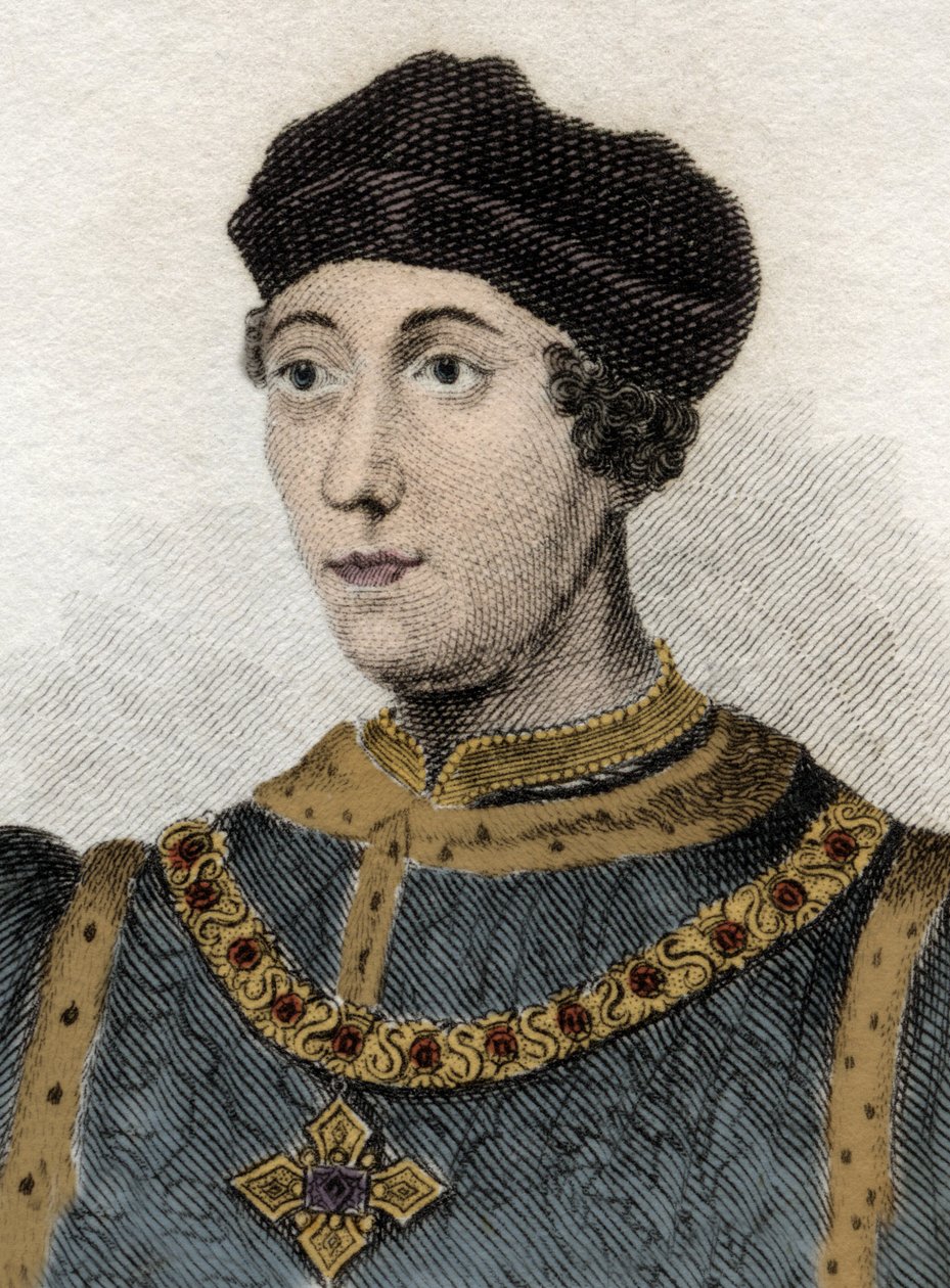 Portræt af Henrik VI (1421-1471), konge af England. af Unknown artist